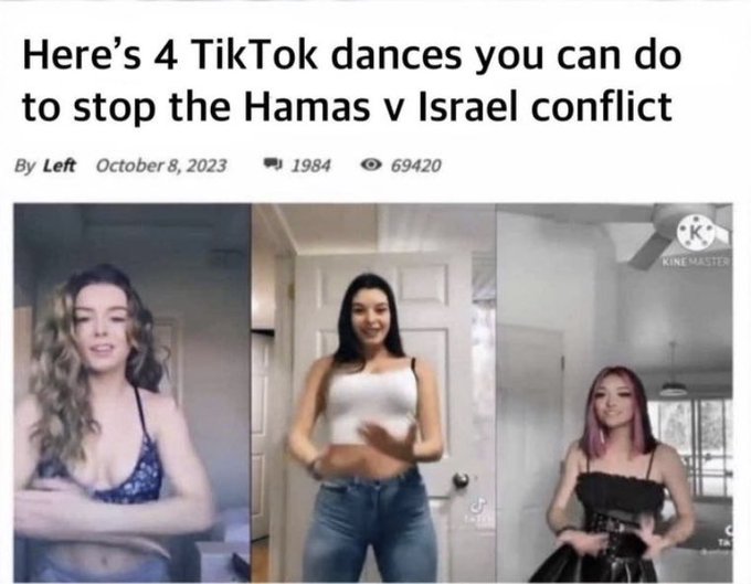 Tiktok away the war